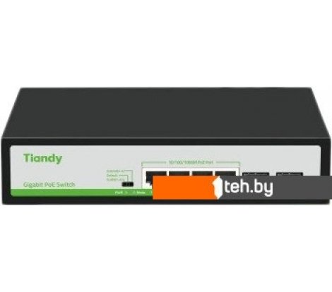  - Коммутаторы Tiandy TC-P3S06 H/0402/AT/60 - TC-P3S06 H/0402/AT/60