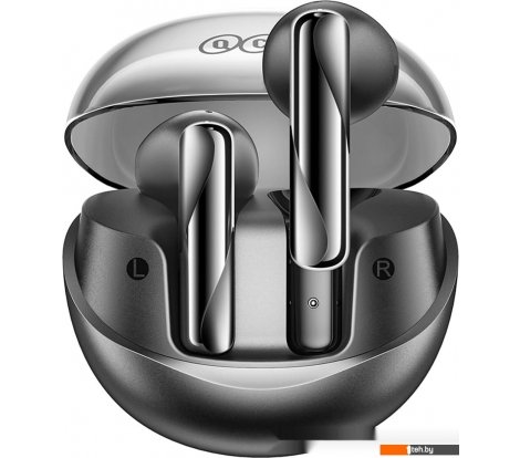  - Наушники и гарнитуры QCY AilyBuds Clear (черный/серый) - AilyBuds Clear (черный/серый)