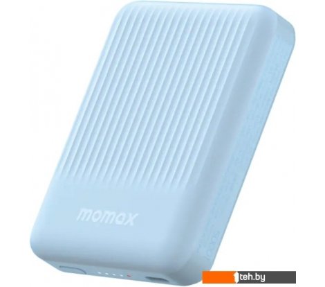  - Портативные зарядные устройства Momax Q.MAG Minimal IP122 5000mAh (голубой) - Q.MAG Minimal IP122 5000mAh (голубой)
