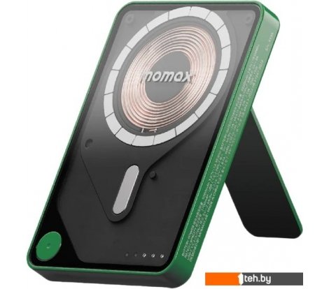- Портативные зарядные устройства Momax 1-Power X Pro Magnetic Built-In USB-C IP131 5000mAh (зеленый) - 1-Power X Pro Magnetic Built-In USB-C IP131 5000mAh (зеленый)
