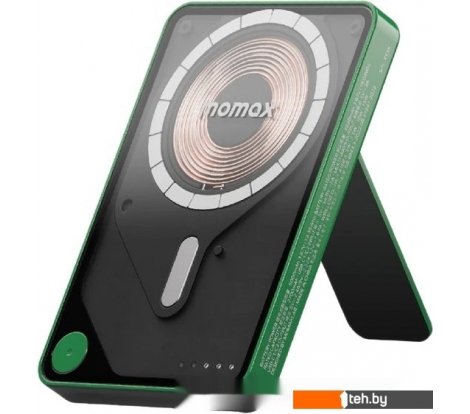  - Портативные зарядные устройства Momax 1-Power X Pro Magnetic Built-In USB-C IP131 5000mAh (зеленый) - 1-Power X Pro Magnetic Built-In USB-C IP131 5000mAh (зеленый)
