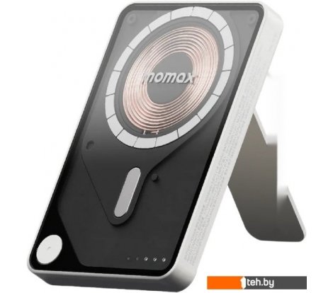  - Портативные зарядные устройства Momax 1-Power X Pro Magnetic Built-In USB-C IP131 5000mAh (белый) - 1-Power X Pro Magnetic Built-In USB-C IP131 5000mAh (белый)