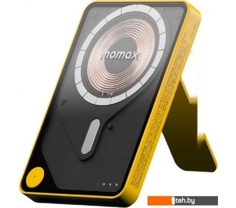  - Портативные зарядные устройства Momax 1-Power X Pro Magnetic Built-In USB-C IP131 5000mAh (желтый) - 1-Power X Pro Magnetic Built-In USB-C IP131 5000mAh (желтый)