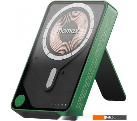  - Портативные зарядные устройства Momax 1-Power X Pro+ Magnetic Built-In USB-C IP132 10000mAh (зеленый) - 1-Power X Pro+ Magnetic Built-In USB-C IP132 10000mAh (зеленый)