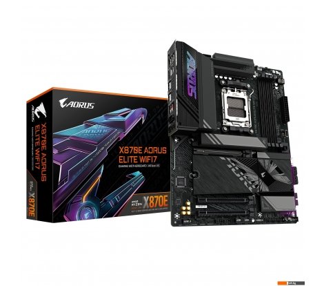  - Материнские платы Gigabyte X870E Aorus Elite WiFi7 - X870E Aorus Elite WiFi7
