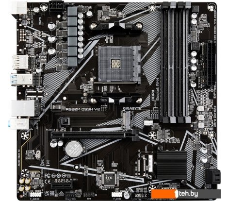  - Материнские платы Gigabyte A520M DS3H V2 (rev. 1.0) - A520M DS3H V2 (rev. 1.0)