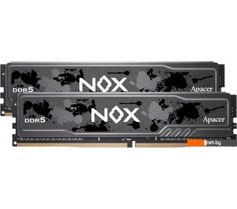  - Оперативная память Apacer NOX 2x16ГБ DDR5 5200 МГц AH5U32G52C522MBAA-2 - NOX 2x16ГБ DDR5 5200 МГц AH5U32G52C522MBAA-2