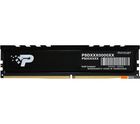  - Оперативная память Patriot Signature Premium Line 16ГБ DDR5 5600 МГц PSP516G56002H1 - Signature Premium Line 16ГБ DDR5 5600 МГц PSP516G56002H1