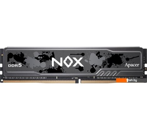  - Оперативная память Apacer NOX 8ГБ DDR5 5200 МГц AH5U08G52C52RMBAA-1 - NOX 8ГБ DDR5 5200 МГц AH5U08G52C52RMBAA-1