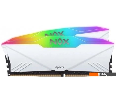  - Оперативная память Apacer NOX RGB 2x8ГБ DDR4 3200МГц AH4U16G32C28YNWAA-2 - NOX RGB 2x8ГБ DDR4 3200МГц AH4U16G32C28YNWAA-2