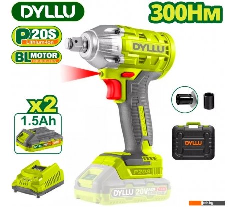  - Шуруповерты, гайковерты, электроотвертки Dyllu DTCD1512 (с 2-мя АКБ, кейс) - DTCD1512 (с 2-мя АКБ, кейс)