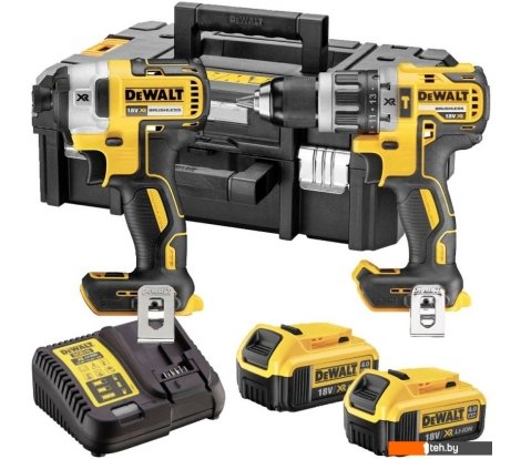  - Наборы электроинструментов DeWalt DCK266M2T (шуруповерт, винтоверт, 2 АКБ, кейс) - DCK266M2T (шуруповерт, винтоверт, 2 АКБ, кейс)