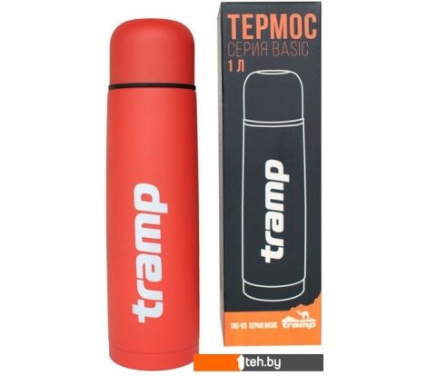  - Термосы, термокружки и многоразовые стаканы TRAMP TRC-113к 1 л (красный) - TRC-113к 1 л (красный)