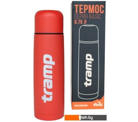  - Термосы, термокружки и многоразовые стаканы TRAMP TRC-112к 750 мл (красный) - TRC-112к 750 мл (красный)