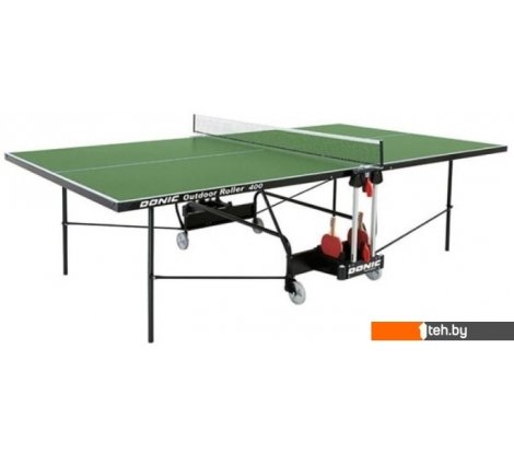  - Теннисные столы Donic-Schildkrot Outdoor Roller 400 230294-G (зеленый) - Outdoor Roller 400 230294-G (зеленый)