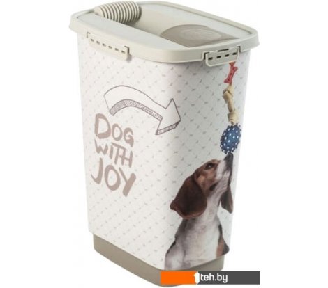  - Миски, поилки, кормушки для животных Rotho Cody Dog with Joy 25 л (белый) - Cody Dog with Joy 25 л (белый)