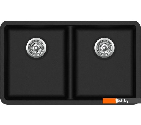  - Кухонные мойки Aquasanita Arca SQA200601 (черный металлик) - Arca SQA200601 (черный металлик)