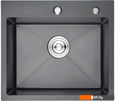  - Кухонные мойки Gerhans K35044B (графит) - K35044B (графит)