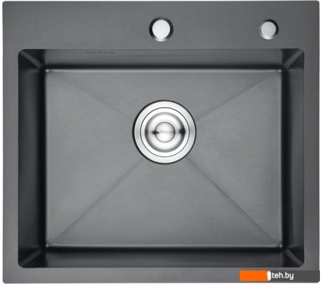  - Кухонные мойки Gerhans K35044B (графит) - K35044B (графит)