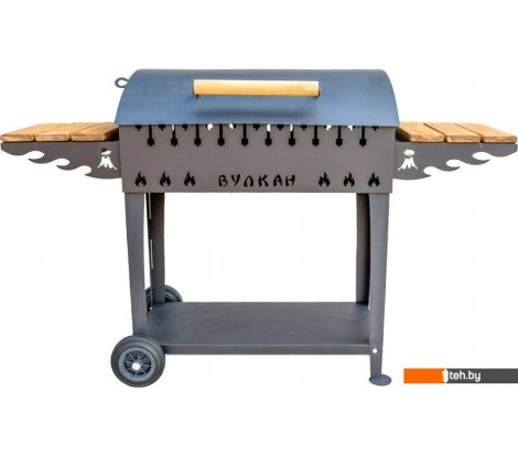  - Мангалы, грили, барбекю Вулкан Гриль В XL 5 мм на колесах - Гриль В XL 5 мм на колесах