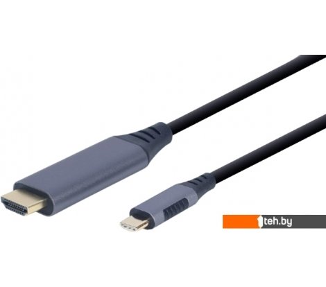  - Кабели, адаптеры, разветвители Cablexpert CC-USB3C-HDMI-01-6 USB Type-C - HDMI (1.8 м, фиолетовый) - CC-USB3C-HDMI-01-6 USB Type-C - HDMI (1.8 м, фиолетовый)