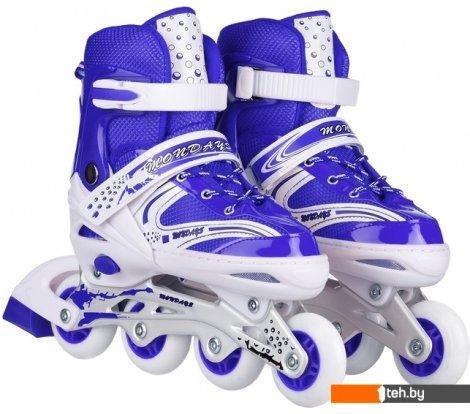  - Роликовые коньки Favorit 8101-L-BL (р. 38-41) - 8101-L-BL (р. 38-41)