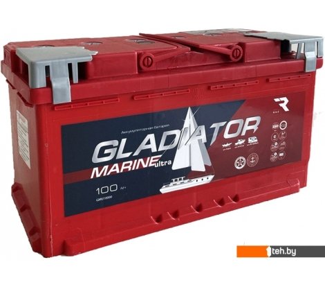  - Автомобильные аккумуляторы Gladiator Marine 100 R+ (100 А·ч) - Marine 100 R+ (100 А·ч)