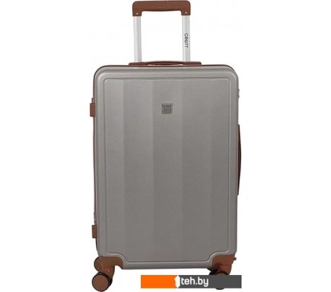  - Чемоданы, сумки-тележки Grott 340-614/5-24 (светло-серый) - 340-614/5-24 (светло-серый)