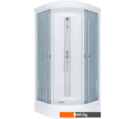  - Душевые кабины Triton Грэй А ДН4 90x90 (белый) - Грэй А ДН4 90x90 (белый)