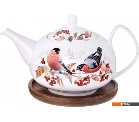  - Заварочные чайники, кофеварки, френч-прессы Lefard Лесная сказка Снегири 85-2023 - Лесная сказка Снегири 85-2023