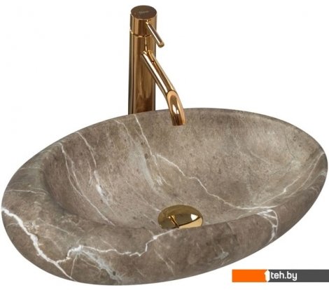  - Умывальники Rea Roxy B Stone (коричневый) - Roxy B Stone (коричневый)