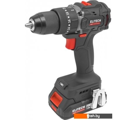  - Шуруповерты, гайковерты, электроотвертки ELITECH HD Professional CD 20ISL2 E2201.041.01 (с 2-мя АКБ 2 Ач, кейс) - HD Professional CD 20ISL2 E2201.041.01 (с 2-мя АКБ 2 Ач, кейс)