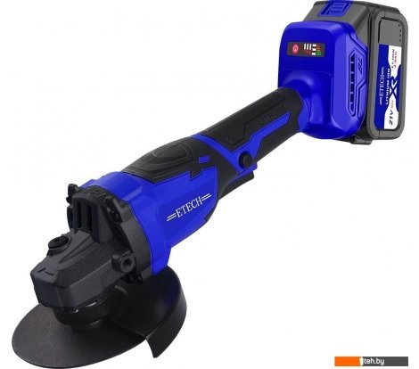  - Угловые шлифмашины (болгарки) ETECH AG-21/125BL (с 2-мя АКБ) - AG-21/125BL (с 2-мя АКБ)