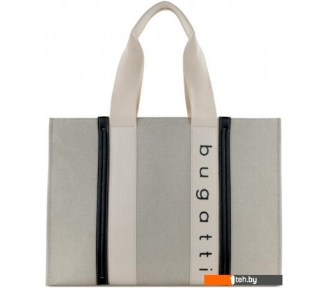  - Женские и мужские сумки Bugatti Ambra 49539050 (бежевый/черный) - Ambra 49539050 (бежевый/черный)