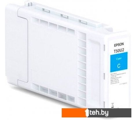  - Картриджи для принтеров и МФУ Epson Singlepack UltraChrome XD3 T50U2 Cyan C13T50U200 (350 мл) - Singlepack UltraChrome XD3 T50U2 Cyan C13T50U200 (350 мл)