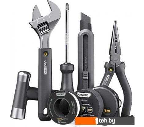  - Наборы инструментов Deli HT0008 (8 предметов) - HT0008 (8 предметов)