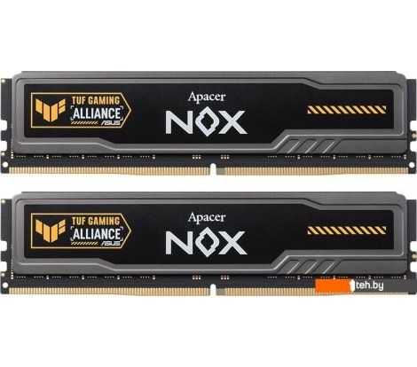  - Оперативная память Apacer NOX TUF 2x16ГБ DDR5 5600 МГц AH5U32G56C522UTAA-2 - NOX TUF 2x16ГБ DDR5 5600 МГц AH5U32G56C522UTAA-2