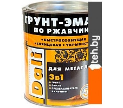- Краски и эмали Dali По ржавчине 3 в 1 2 л (ультрамарин) - По ржавчине 3 в 1 2 л (ультрамарин)