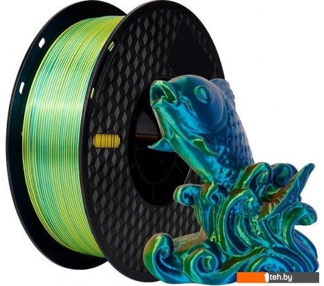  - Расходные материалы и аксессуары для 3D-печати Kingroon PLA Tri Color Silk 1.75мм NSC019 (1кг, Red/Yellow/Blue) - PLA Tri Color Silk 1.75мм NSC019 (1кг, Red/Yellow/Blue)