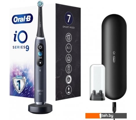  - Электрические зубные щетки и ирригаторы Oral-B iO 9 (черный) - iO 9 (черный)