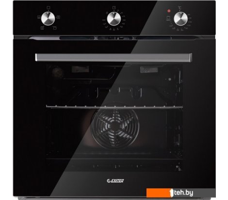  - Духовые шкафы Exiteq EXO-107 (черный) - EXO-107 (черный)