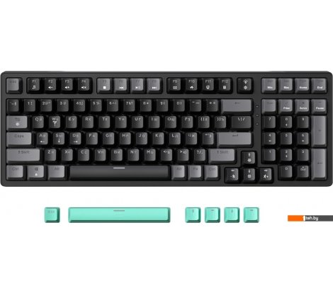  - Клавиатуры JEGG ZA99 Black Grey Green (TNT Yellow) - ZA99 Black Grey Green (TNT Yellow)