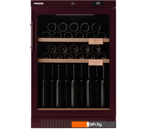  - Винные шкафы POZIS ШВ-39 (вишневый) - ШВ-39 (вишневый)