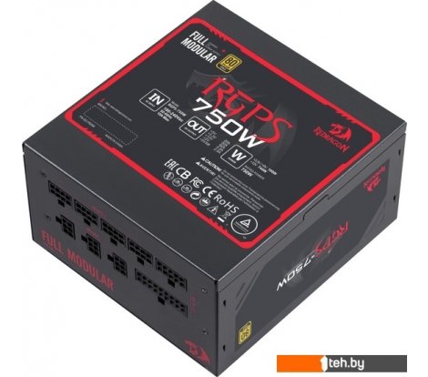  - Блоки питания Redragon RGPS-750W 70488 - RGPS-750W 70488