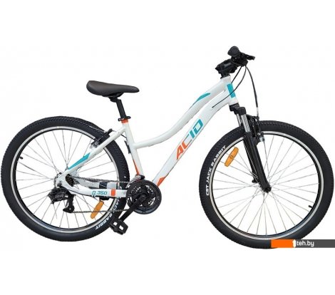  - Велосипеды Forward Acid 27.5 Q-350 FR р.16.5 2024 (белый/бирюзовый) - Acid 27.5 Q-350 FR р.16.5 2024 (белый/бирюзовый)