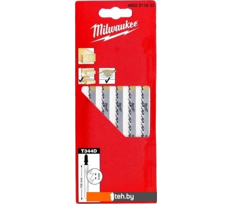  - Пильные полотна Milwaukee 4932311633 (5 предметов) - 4932311633 (5 предметов)