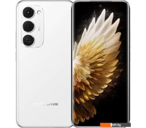  - Мобильные телефоны Tecno Spark 40 Pro+ 8GB/256GB (белая аврора) - Spark 40 Pro+ 8GB/256GB (белая аврора)