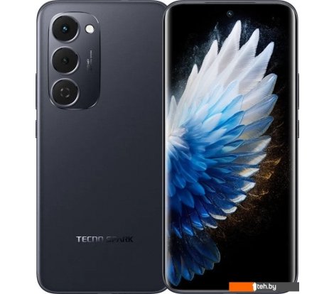  - Мобильные телефоны Tecno Spark 40 Pro+ 8GB/256GB (черная туманность) - Spark 40 Pro+ 8GB/256GB (черная туманность)