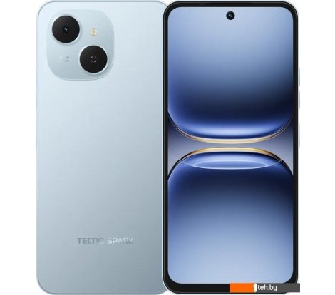  - Мобильные телефоны Tecno Spark 40C 4GB/128GB (голубой) - Spark 40C 4GB/128GB (голубой)