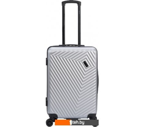  - Чемоданы, сумки-тележки Torber T1919M 67 см (серебристый) - T1919M 67 см (серебристый)
